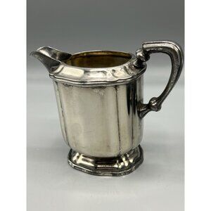 1920s Creamer Afternoon Tea Milk Jug Art Deco Stately EPNS Mulholland Bros #1648